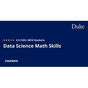 Download Coursera – Data Science Math Skills